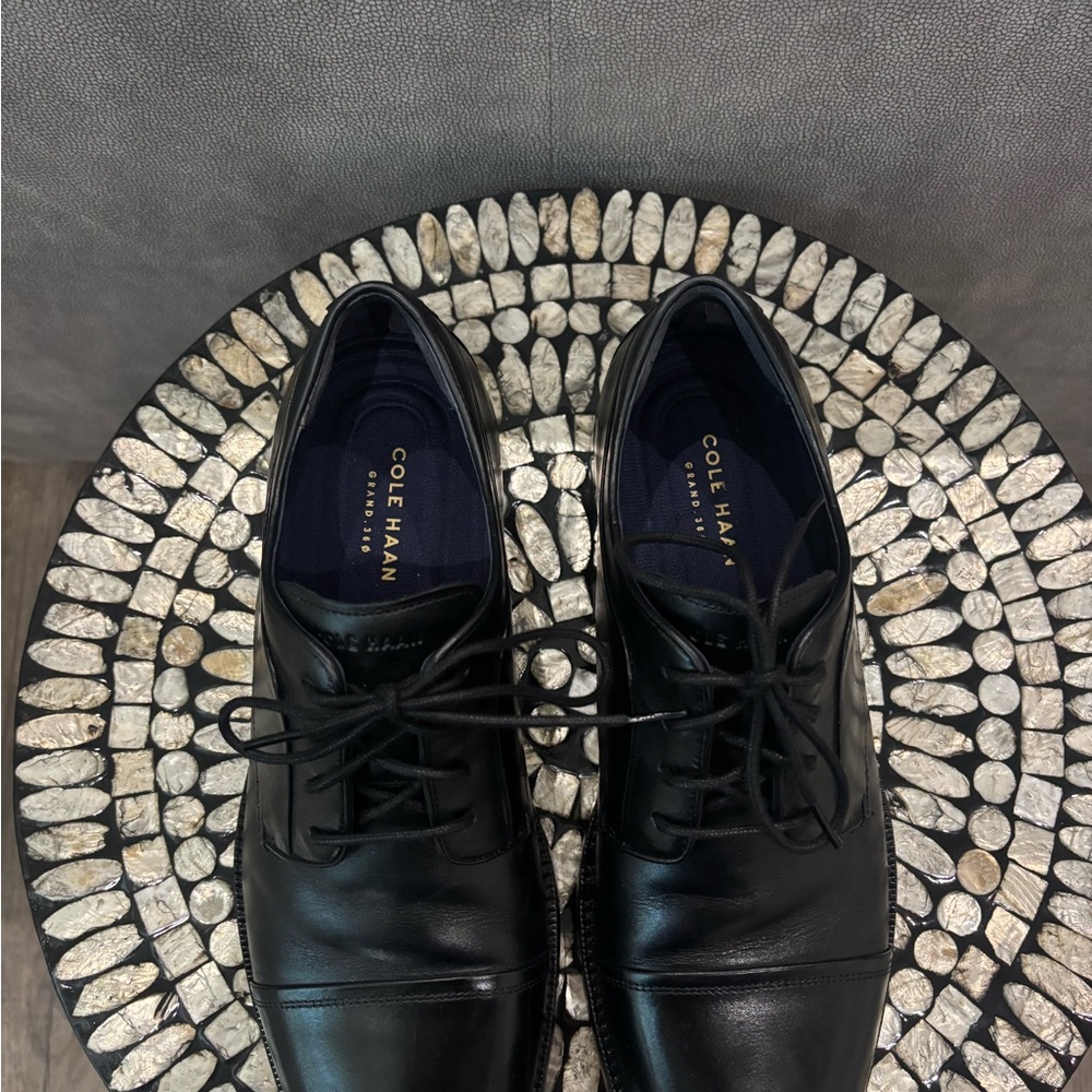 Cole Haan Men's Classic Black Oxfords